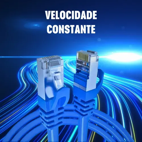 Cabo de Rede Ethernet - Velocidade Constante