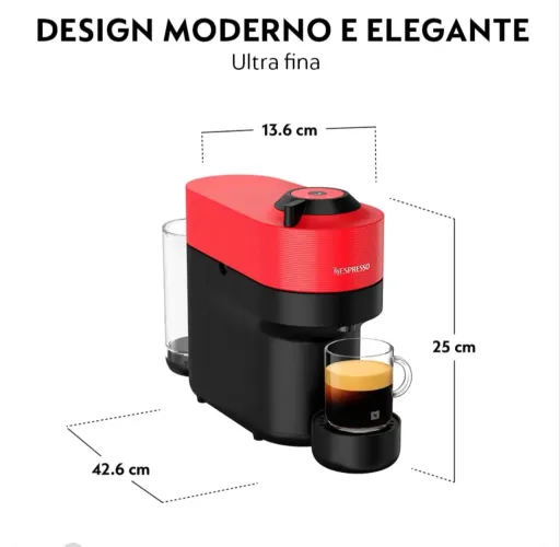 Cafeteira Nespresso vertuo pop