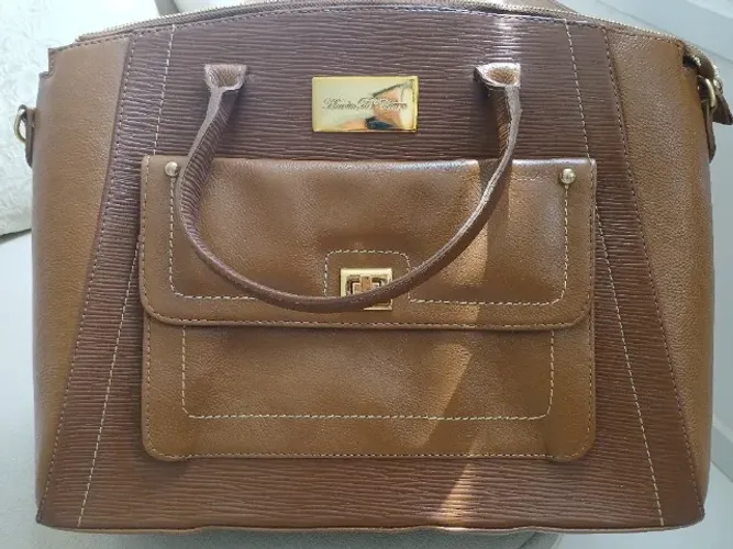 Bolsa Couro Legítimo Mania D'Couro