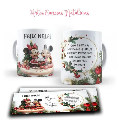 Canecas personalizadas Natalina