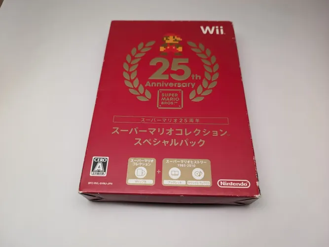 Super Mario Collection 25th Anniversary - Edição Limitada Japonesa - Jogo (Wii)