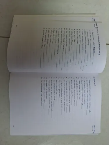 Livro de testes fáceis em alemão. Nível A1-B1