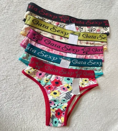 Calcinha Personalizada (algodão) 