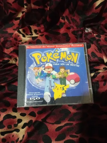 CD Pokémon - Para Ser Um Mestre - Com Mini-Pôster