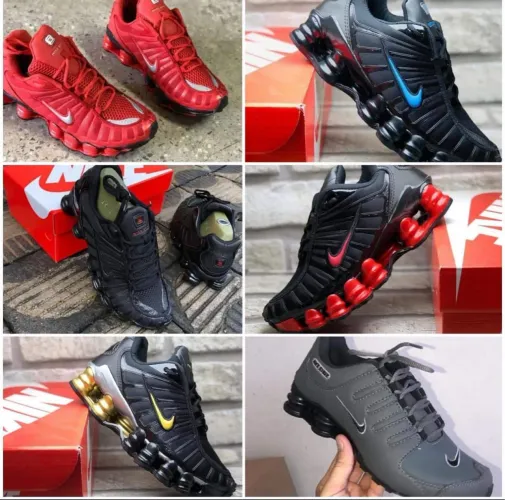 Tênis Nike Shox - Diversas Cores! Estilo e conforto no dia a dia 