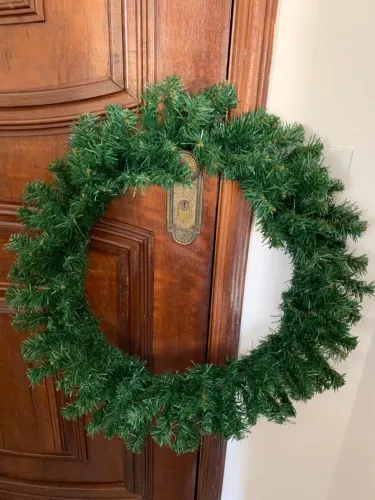 Guirlanda aramada tamanho 50cm