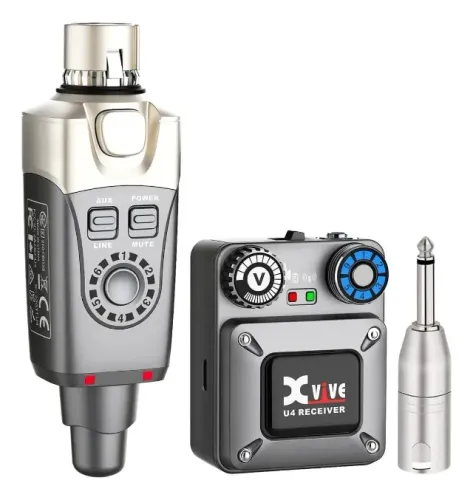 Xvive U4 In-ear Sistema Wireless Monitor Sem Fio c/ Case