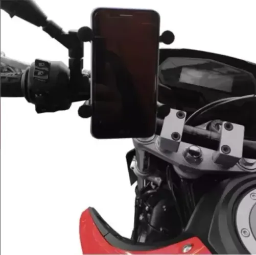 suporte celular+carregador moto