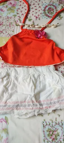 Conjunto temático infantil - Praia/Festa