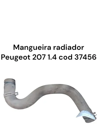 Mangueira Radiador Peugeot 207 1.4 Cod 37456