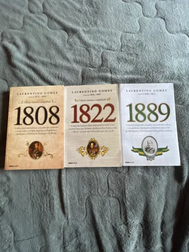Trilogia da História do Brasil - Laurentino Gomes (1808, 1822, 1889)