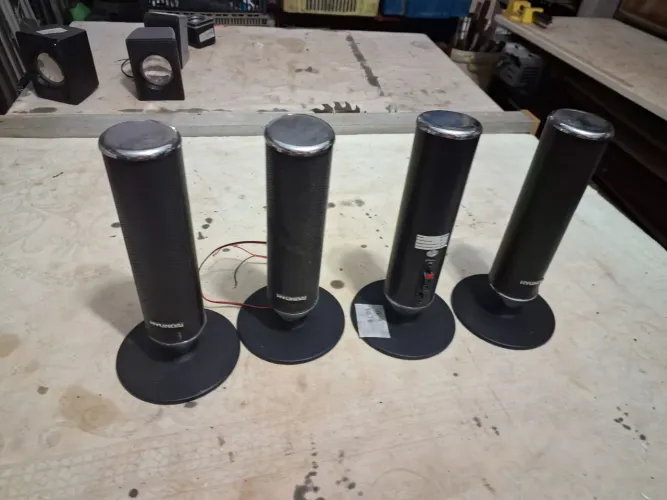 Caixas de Som Hyundai torre 4 unidades