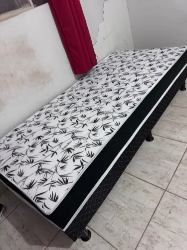 Cama Conjugada Macia 08Cm Solteiro Nova Promoção 