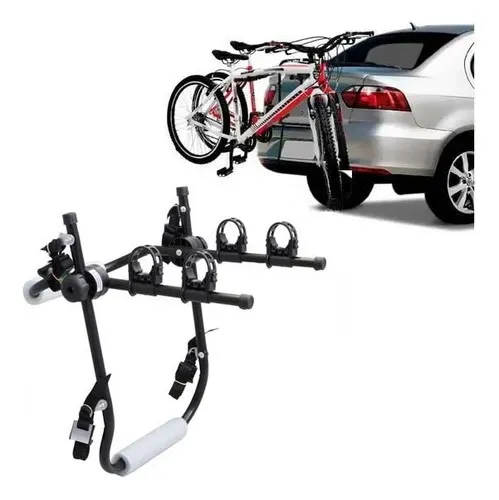 Transbike Porta Mala Suporte De Bicicleta Para Carro 2 Bikes