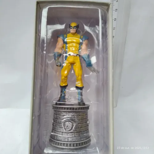 Coleção Eaglemoss Xadrez Marvel importado antigo. Wolverine.