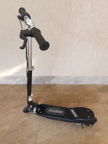 Patinete Elétrico 120W Dobrável Preto Importway