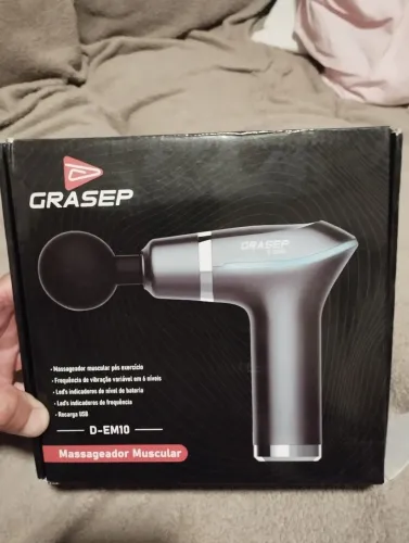 Massageador muscular 6 níveis, muito bom recarregável 