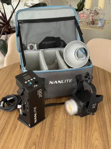 Nanlite Forza 200 - Kit Completo Profissional | Excelente Estado