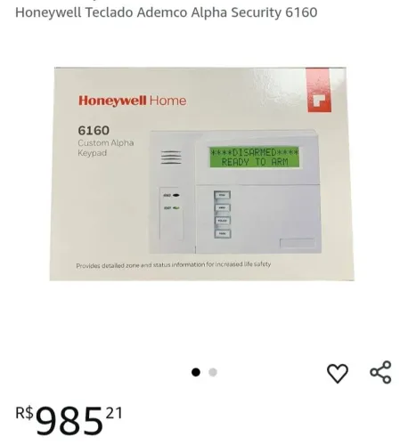 Honeywell Teclado Ademco .