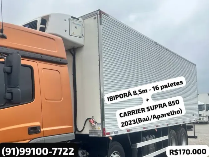 BAÚ REFRIGERADO Câmera fria