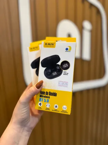 Fone de Ouvido Bluetooth Duplo Bmax