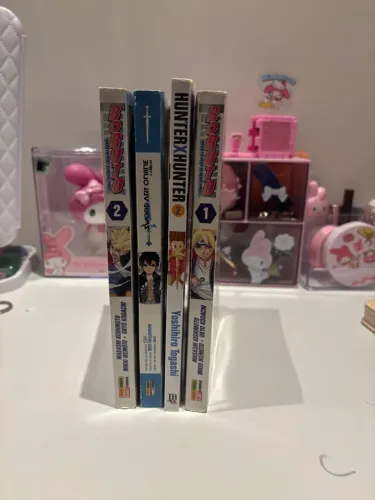 Mangas diversos boruto 1,2 hunter hunter e sword art online 
