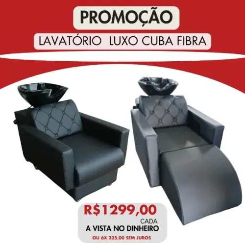 LAVATÓRIO PARA SALÃO CABELEIREIRO LUXO