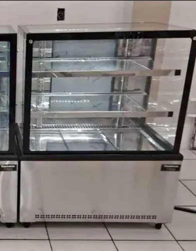 Vitrine Refrigerada expositor padaria confeitaria 1,00M Venâncio Linha Prime - Marcos