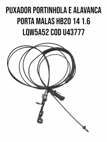 Puxador Portinhola E Alavanca Porta Malas Hb20 14 1.6 U43777