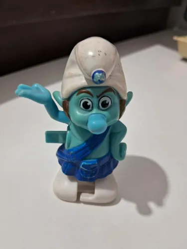 Boneco Smurf Gênio - Colecionável