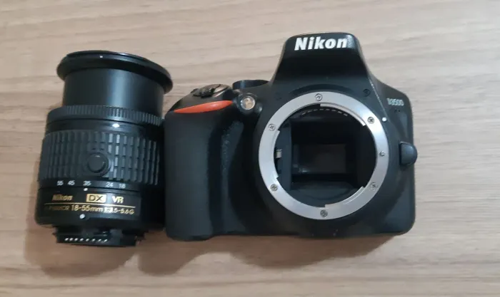Nikon d3500 Lente Nikon 18 55mm
