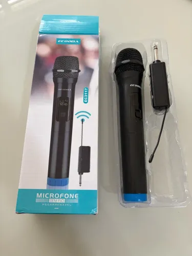 Microfone sem fio ecoo da
