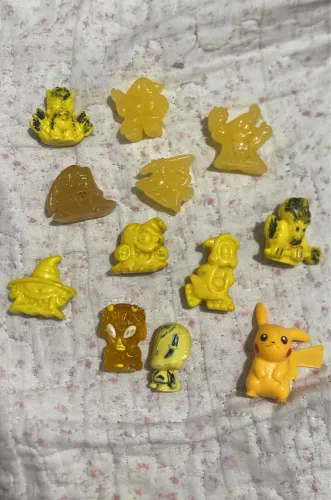 Geloucos e gelocosmicos amarelos 