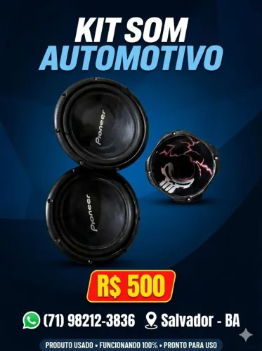 Kit paredão 