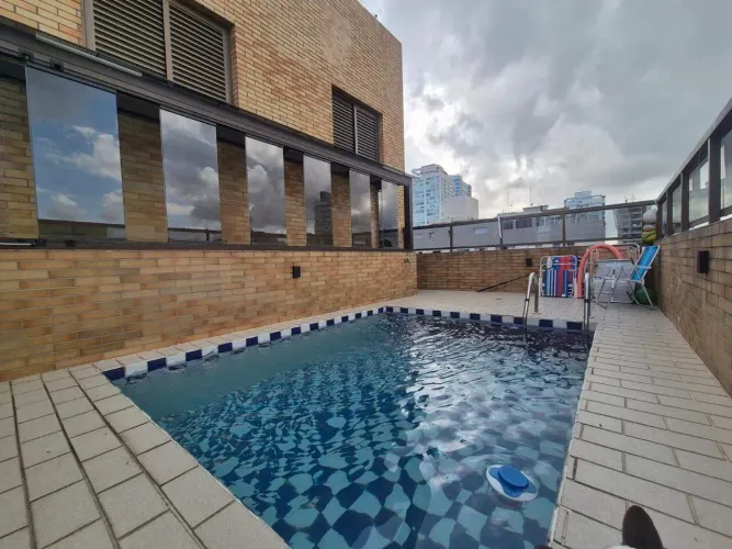 Cobertura em Aparecida, Cobertura em Santos, Cobertura com 4 dorms, Cobertura à Venda em A