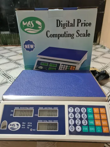 Balança digital de 40kg, nova