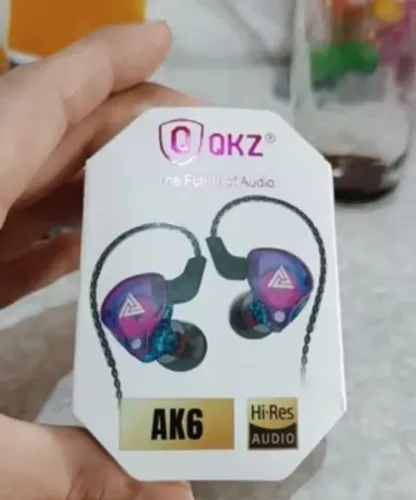 FONE QKZ AK6 retorno de palco gamer 
