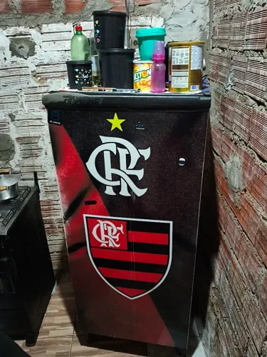 GELADEIRA CONSUL FLAMENGO - FUNCIONANDO BEM