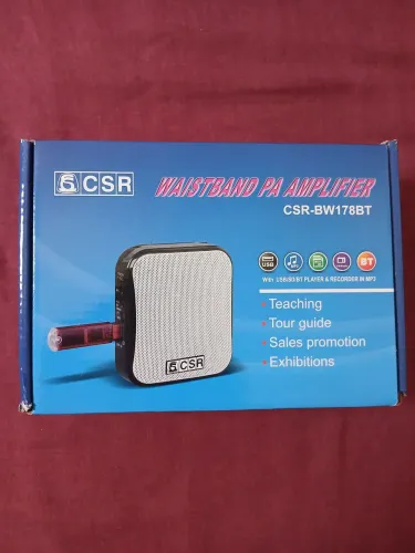 Amplificador de voz / Caixa de som portátil CSR-BW178BT