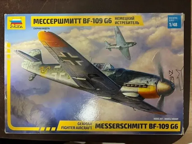 PLASTIMODELISMO SVEZDA ME BF109G-6 1:48