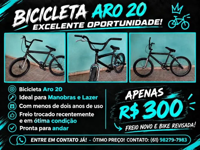 Bicicleta aro 20