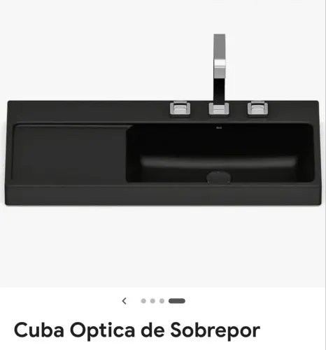 Cuba banheiro Roca linha premium  Celite 