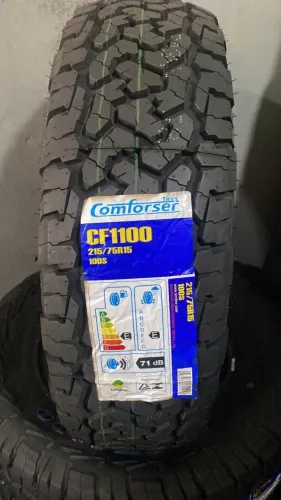 Pneus comforser 215/75 aro 16 at 