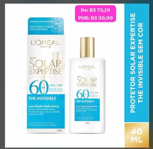 Protetor Solar L'Oréal