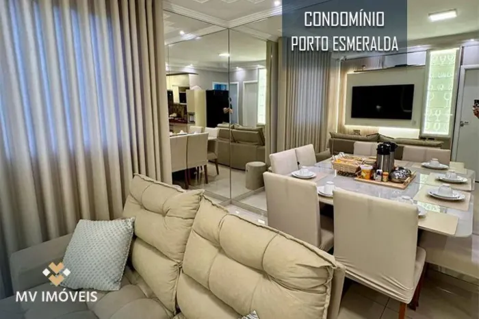 Apartamento no Cond. Porto Esmeralda - Coqueiro - Ananindeua/PA