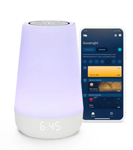 Máquina de sons (ruído branco) Sleep Hatch Rest com luz noturna (2a geração) 