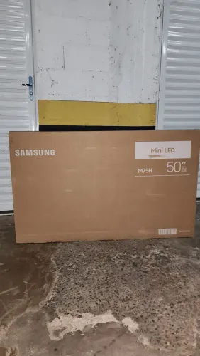 TV 50 SAMSUNG MINI LED M75H 1 ANO DE GARANTIA