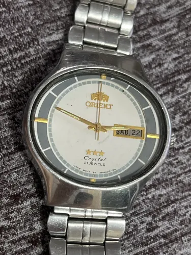Relógio orient Maracanã automático white 