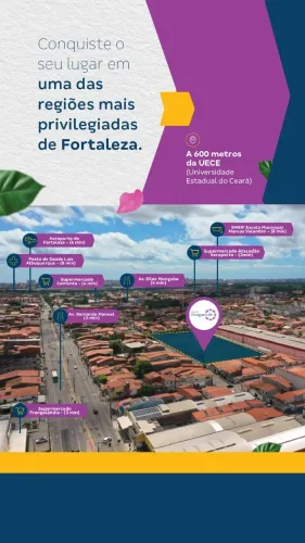 Condomínio lançamento próx. A UECE: Parque Bougainville