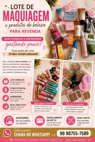 Lote de Maquiagem